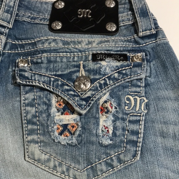 MISS ME Mid-Rise Cuffed Capri size 25 - Picture 9 of 12